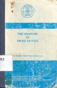 The anatomy of prose fiction