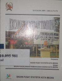 Kecamatan Medan Tembung dalam angka tahun 2007