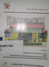 Kecamatan Medan Sunggal dalam angka 2007