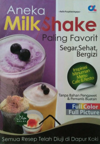 Aneka milkshake paling favorit