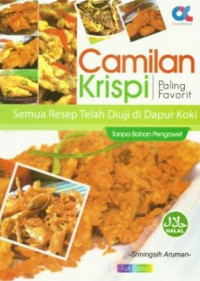 Camilan krispi paling favorit