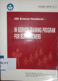 In service training program for SLTP teachers