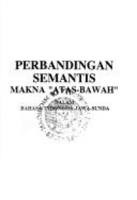 Perbandingan semantis makna 