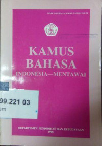 Kamus bahasa Indonesia - Mentawai