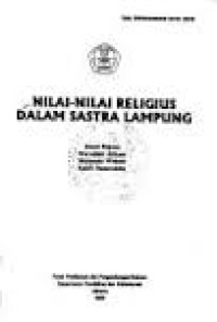 Nilai-nilai religius dalam sastra Lampung