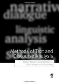 Methodes of text and discourse analysis