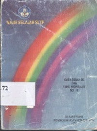 Hasil pengumpulan data perincian wajib belajar SLTP tahun 1989