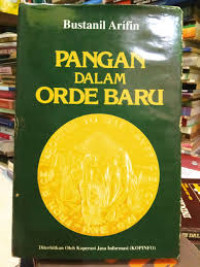 Pangan dalam orde baru