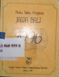Buku saku propinsi Jawa Bali 1996