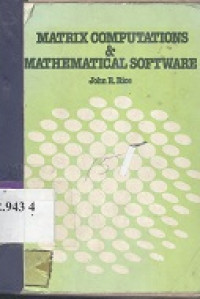 Matrix computations and mathematical software