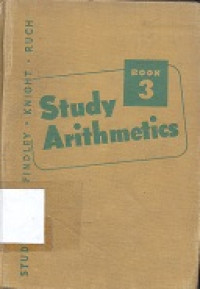Study Arithmetics : Book 3