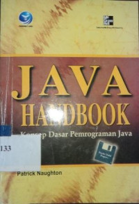 Java handbook : konsep dasar pemograman java