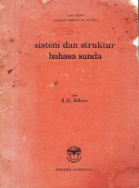 Struktur bahasa Sunda
