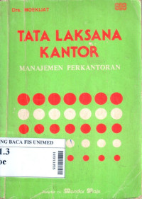 Tata laksana kantor : management perkantoran