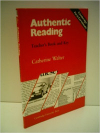 Authentic reading : teacher`s book and key