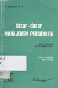 Dasar-dasar manajemen personalia: untuk perusahaan ukuran sedang dan kecil