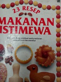 23 resep makanan istimewa