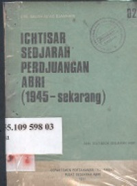 Ichtisar sedjarah perdjuangan ABRI (1945-sekarang)