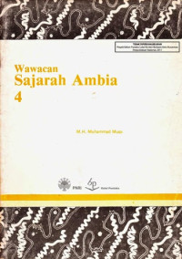 Wawacan sajarah ambia 2, 3, 4, 5, 6 dan 7