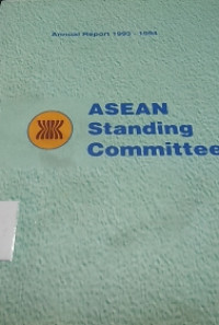 Asean standing committee : annual report 1993-1994
