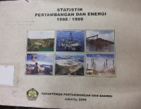 Statistik pertambangan dan energi 1998/1999
