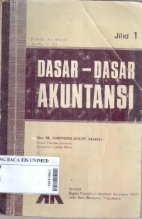 Dasar-dasar akuntansi jilid 1