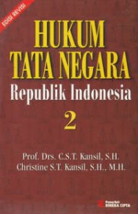 Hukum tata negara Republik Indonesia 2