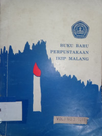 Buku baru perpustakaan Ikip Malang vol. 1 no. 2