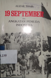 19 september dan angkatan pemuda Indonesia