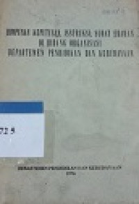 Himpunan keputusan,instruksi surat edaran di bidang organisasi departemen pendidikan dan kebudayaan