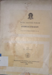 Buku materi pokok kebeacukaian paja 3235/2 SKS/modul 4-6