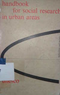 Handbook for social research in urban areas