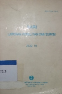 Sari laporan penelitian dan survei