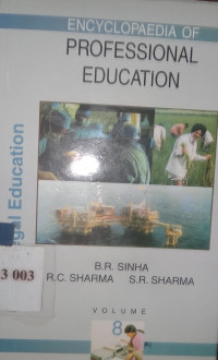 Encyclopaedia of professional education volume-8 legal education
