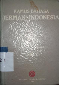 Kamus bahasa Indonesia - Jerman jilid II