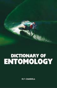 Dictionary of enromology