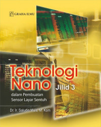 Teknologi nano jilid 3: dalam pembuatan sensor layar sentuh