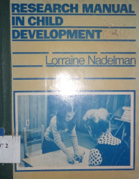Research manual in child development