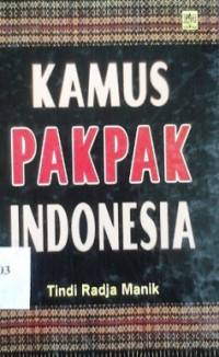 Kamus Pakpak - Indonesia