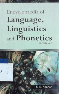 Image of Encyclopaedia of language, linguistics and phonetics : English phonetics [vol. 3]