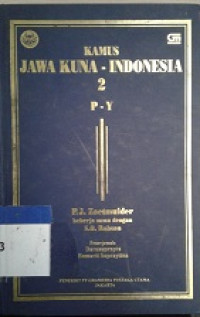 Kamus Jawa Kuna - Indonesia 2 : P - Y