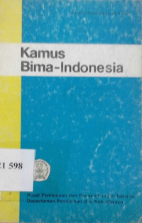 Kamus Bima - Indonesia
