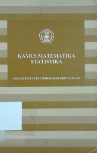 Kamus matematika : statistika