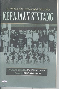 Kumpulan undang-undang Kerajaan Sintang