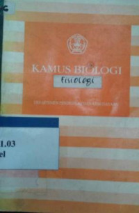 Kamus biologi fisiologi