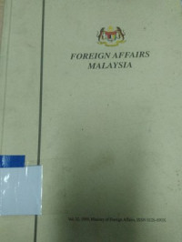 Foreign affairs Malaysia