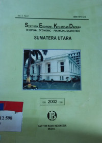 Statistik ekonomi - keuangan daerah = regional economics - financial statistics [Vol.2 No.2]