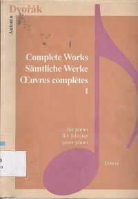 Complete works. samtliche werke geuvres completes I