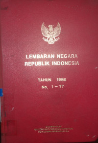 Lembaran Negara Republik Indonesia tahun 1988 No.1 - 55