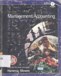 Management accounting : akuntansi manajemen buku 1